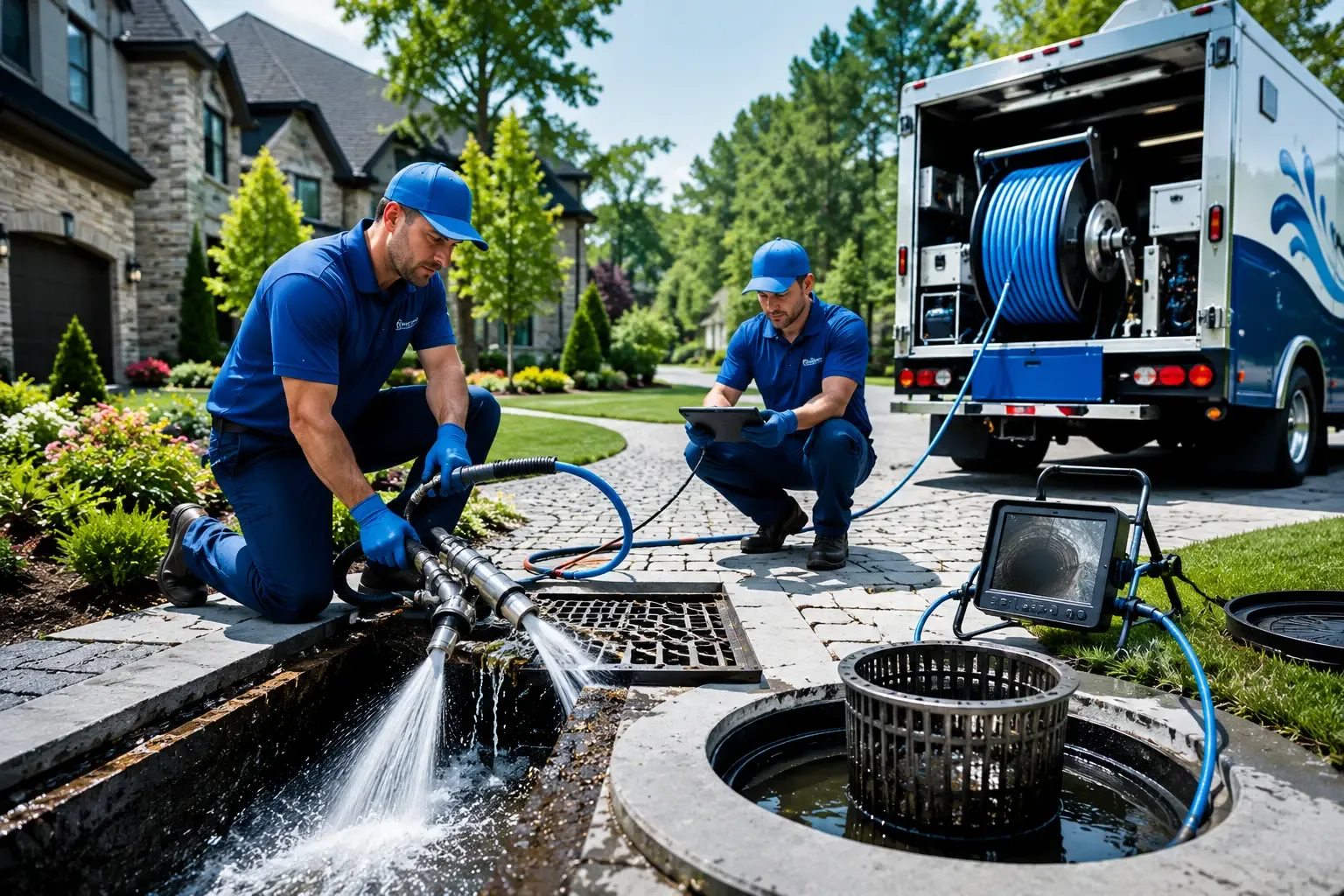 Local outdoor drain cleaning professionals in Steger, IL