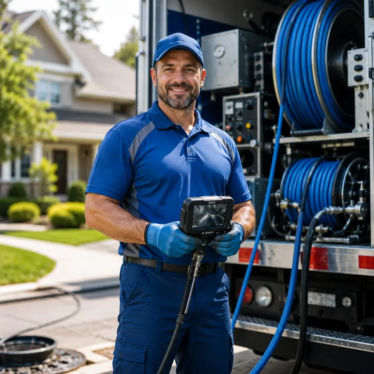 Local outdoor drain cleaning specialists in Steger, IL